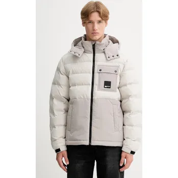 Bunda Karl Lagerfeld Jeans béžová barva, zimní, A4M15029 01X, vel. M