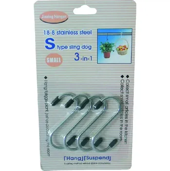 Věšák Háček 4 ks nerez