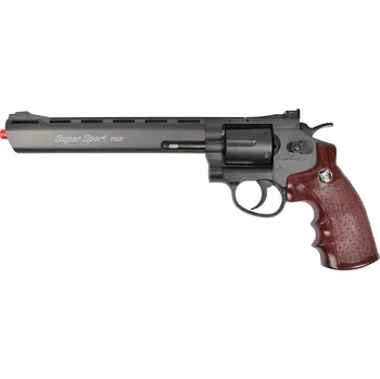 Airsoftová zbraň Win Gun Revolver Super sport 8\" (GNB) CO2 (černý)