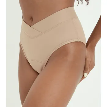 Menstruační kalhotky SNUGGS Hugger - Menstruační kalhotky pro Extra silnou menstruaci - Recyklovaný polyester - Béžová