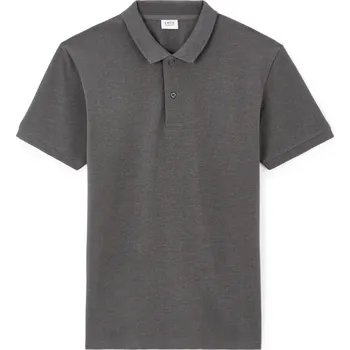 Pánské oblečení Celio Polo tričko pique Teone 1161099 Šedá S