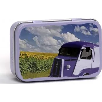 Mýdlo Plechová krabička na mýdlo s motivem CITROËN TYPE H (Citroën typu H) TML F152