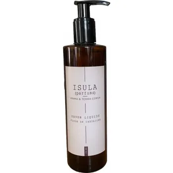 Mýdlo ISULA: Tekuté mýdlo „Květ kaštanu“ (Fleur de Chataigne) 300ml F313
