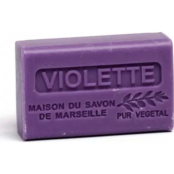 Mýdlo LA MAISON: Mýdlo z bambuckého másla - Violette (Fialka) 125g TML F193