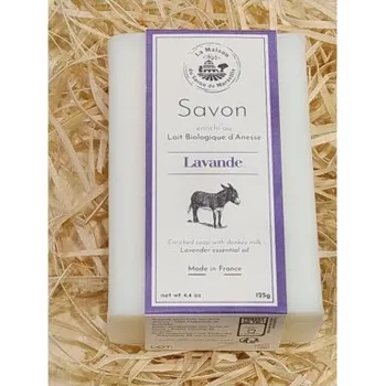 Mýdlo Mýdlo s oslím mlékem DUO – Lavande/Lait d´anesse (Levandule/Oslí mléko) NEW 125g TML F097