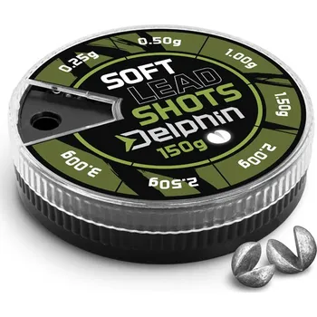 Delphin Vyvažovací olůvka SOFT (zelená krabička) - 150g / 0,25-3,0g