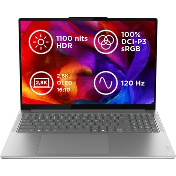 Notebook Lenovo Yoga Pro 9 16IAH10 Luna Grey celokovový 83L0002VCK