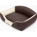 Pelech Elite Dog Bed hnědo/béžový XXL