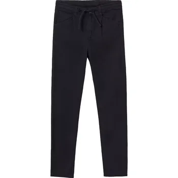 Chlapecké kalhoty Chlapecké plátěnné kalhoty Chino Mayoral 6525-28 černé velikost 152