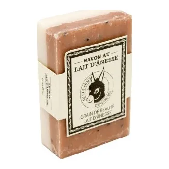 Mýdlo Mýdlo s oslím mlékem DUO - Grain de beauté/Lait d´anesse (piha krásy/oslí mléko) 125g TML F108