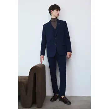 Pánské kalhoty Kalhoty Medicine pánské, tmavomodrá barva RW25-SPM523 59A, vel. M