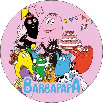 Přisada na vaření a pečení Jedlý papír Barbapapa 19,5cm - Pictu Hap