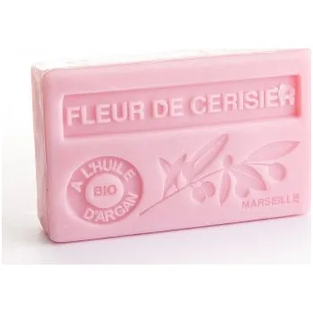Mýdlo Mýdlo s bio arganovým olejem - Fleur de cerisier (Květy třešně) 100g TML F175