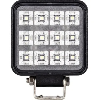 Pracovní světlo LED světlo (s vypínačem) na pracovní stroje 10-30V, 12x1W, ECE R10