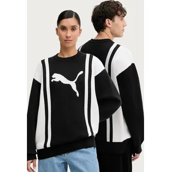 Pánské oblečení Svetr Puma 632294 černá 99X, vel. XL