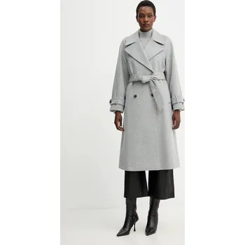 Dámský kabát Vlněný kabát Marella šedá barva, 2523016071200 09X, vel. 38