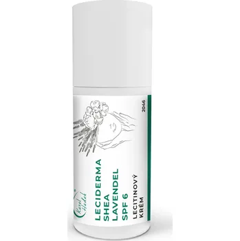 Tělový krém AKH/Karel Hadek Lecitinový regenerační krém LECIDERMA SHEA LAVENDEL SPF6 10 ml