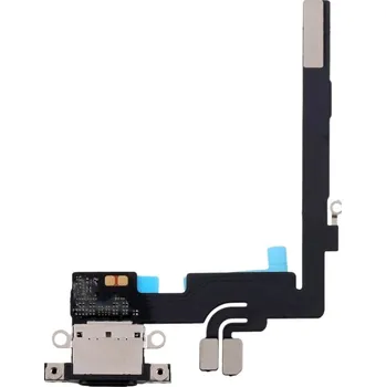 Nabíjecí a audio flex konektor pro iPhone 16 Pro Max - černý titan