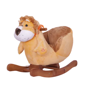 Houpací kůň Ostatní Houpací lev s oranžovým šátkem