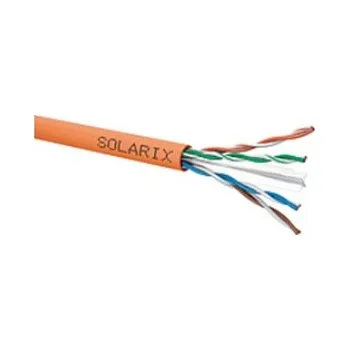 Síťový kabel Instalační kabel Solarix CAT6 UTP LSOHFR B2ca-s1,d1,a1 500m SXKD-6-UTP-LSOHFR-B2ca 26000033