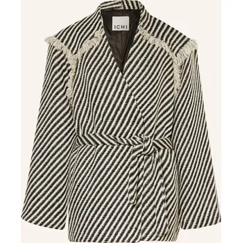 Dámský kabát Ichi Dámský Kabát Ihsokata, černá / režná, 36