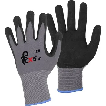 Pracovní rukavice CXS Rukavice ICA, máčené v nitrilu, vel. 11