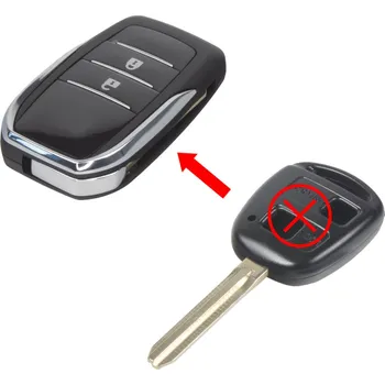 Autoklíč Náhr. obal ovladače pro Toyota, 2-tlačítkový - 48TY123