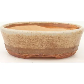 Květináč Bonsai miska 20 x 16 x 6,5 cm béžová