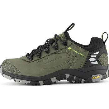 Pánská treková obuv Outdoorová Obuv S Ptx Membránou ALPINE PRO SPIDERE Rifle Green Barva: Rifle Green, Velikost: 47