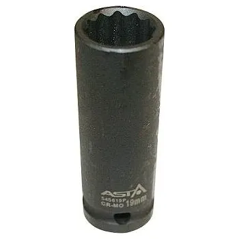 Dílna Hlavice nástrčné úderové 1/2", 12hranné, prodloužené 78 mm, různé rozměry - ASTA Velikost: 18 mm