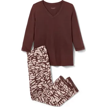 Dámské pyžamo 683346 - Tchibo - Pyžamo - pro ženy - vel. XL 48/50 - barva: béžová