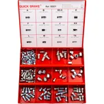 QUICK BRAKE Brzdová šroubení - holendry na brzdové vedení, různé rozměry, 110 ks