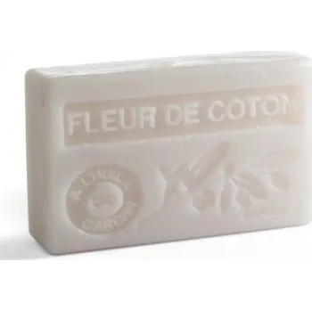 Mýdlo Mýdlo s bio arganovým olejem - Fleur de coton (Květy bavlny) 100g TML F235