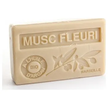 Mýdlo Mýdlo s bio arganovým olejem - Musc Fleuri (Květinové pižmo) 100g TML F196