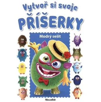 omalovánky Vytvoř si svoje příšerky Modrý sešit