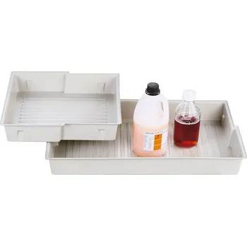 Vana PE vložná vana do skříně na nebezpečné látky GF 750, bílá