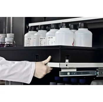 Výsuvná vana pro skříň na chemikálie Systema B, 1055 mm