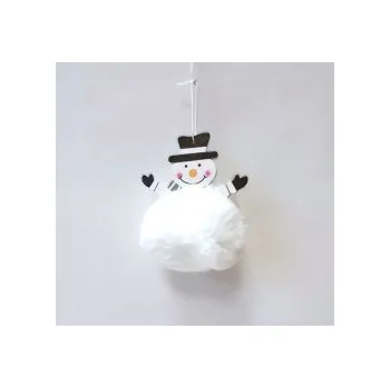 Vánoční dekorace 24LK027 Dekorace chlupatá koule