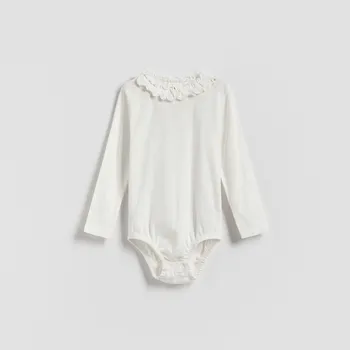 Reserved - Body s volánovým prvkem - krémová - 206FU-01X - 206FU-01X-80