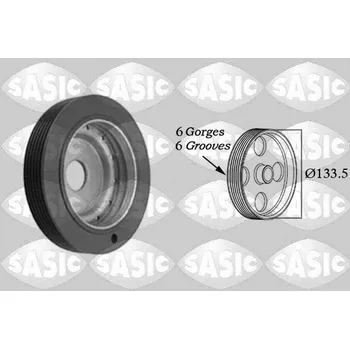 Řemenice, klikový hřídel SASIC 2154001