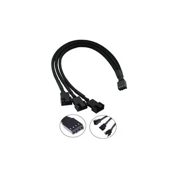 PC ventilátor 1stCOOL PWM-SPLIT-3 1stCOOL Fan PWM splitter, rozbočovač pre ventilátory 1x 4pin PWM na 3x 4pin PWM