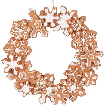 Vánoce Clayre & Eef - Vánoční perníkový věnec 6PR5321