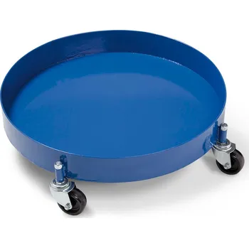 Ocelový sudový podvozek DT 2 pro 200l sudy, s olejotěsným dnem, nosnost 300 kg