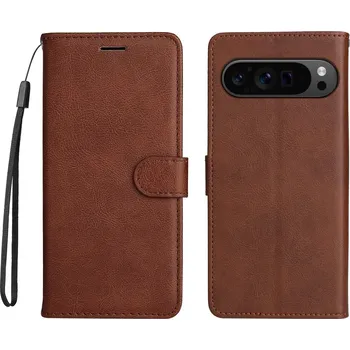 Pouzdro na mobilní telefon Clots knížkové pouzdro na Google Pixel 10 Pro XL/Pixel 9 Pro XL - hnědé