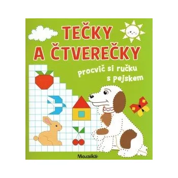 omalovánky Tečky a čtverečky pejsek