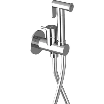 Vodovodní baterie Sapho ULTRAMIX podomítková bidetová baterie se Stop sprškou, kulatá, chrom UT013