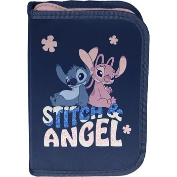 Set školních potřeb Piórnik bez wyposażenia Stitch DS25CC-P001BW, Paso