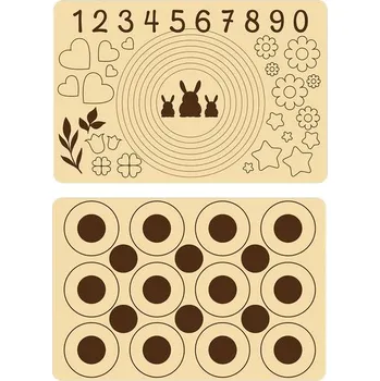 Kuchyňský vál UTC KUCHYNSKÝ VÁL SILIKON 60X40CM BÉŽOVÁ