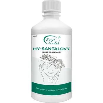 Léčba akné AKH/Karel Hadek Hydrofilní olej HY-SANTALOVÝ 500 ml