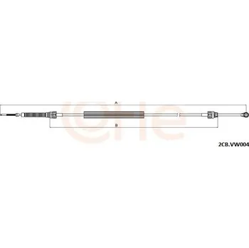 Tazne lanko, rucni prevodovka COFLE 2CB.VK004